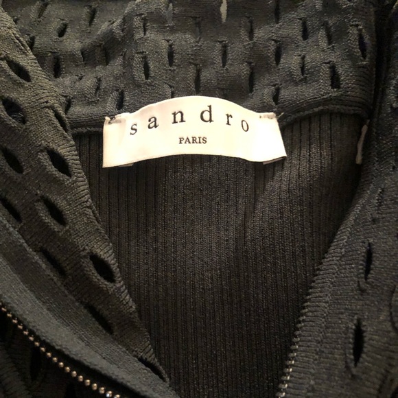 Sandro Paris 1/4 zip - Picture 2 of 5